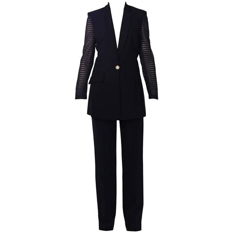 versace bodysuit womens|Versace pantsuit.